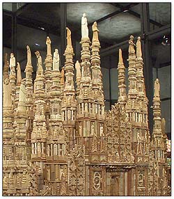Model of Milan Cathedral (detail) Photo: Steven Darby, CMC CD2004-0245 D2004-6041