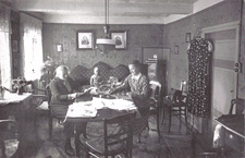 Meta, Sigvard Bennetzen, and Ingeborg (another neighbour), at Meta’s house, ca 1938.
