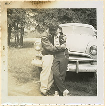Chris’s friends Nelson and Virginia at Rice Lake, Ontario, 1953.