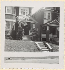 65 London Street, Chris’s second home in Toronto, 1955. 