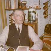 Chris’s uncle, Thomas Johannesson, Galten, Denmark, November 1973.