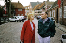 Marie Sorenson and Chris Bennedsen, Copenhagen, Denmark, 1993.