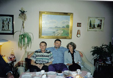 Chris Bennedsen, Sigvard Bennetzen, and Ella Bennetzen, Copenhagen, Denmark, 1993.