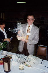 Chris Bennedsen at Order Sons of Italy convention, Toronto, May 1995.