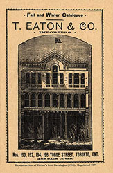 First T. Eaton & Co. Catalogue