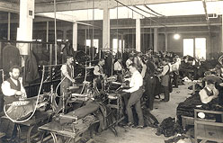 Eaton's store factory, Toronto, 1901
