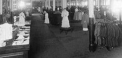 Women's clothing department, circa 1903