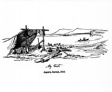 My tent, 1843