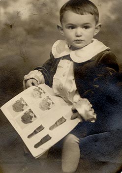 Mordecai Richler as a young child, circa 1930s