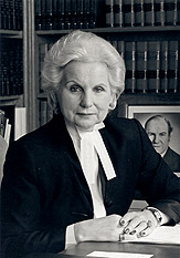Official portrait of Jeanne Sauv as Speaker of the House of Commons