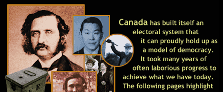 Explore A History of the Vote in Canada.