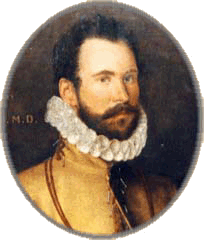 Martin Frobisher; extract from Poole Portrait no.50, Bodleian Library