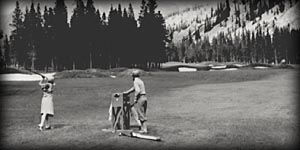Golf Course at Banff National Park - National Archives of Canada