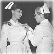Graduating nurse, 1965