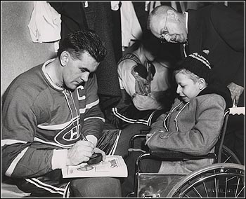 By 1946, The Rocket is hero to thousands of young fans.