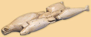 Carved Ivory Tusk