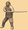 Standing Hunter with Harpoon