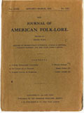 The Journal of American Folk-Lore, 1916., © MCC/CMC, 