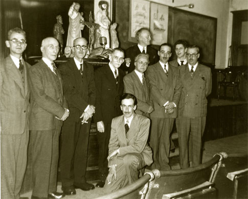 Artistes invités, Université Laval, 1950.
