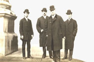 Marius Barbeau et autres, Oxford, [1910]., © MCC/CMC, 86-1243
