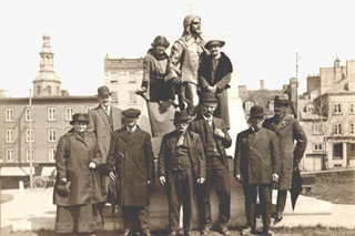 Artistes folkloriques, Québec, 1920., © MCC/CMC, 