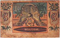 Cigar box label : The Bell Cigar