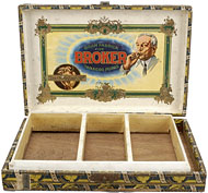 Cigar box label : Broker