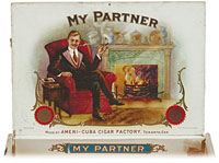 Cigar box label : My Partner
