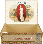 Cigar box label : Milo