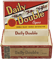 Cigar box label : Daily Double