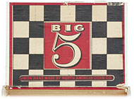 Cigar box label : Big 5