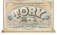 Cigar box label : Tory