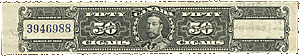 Revenue Stamp - Series of  1922 - 50 Cigars
