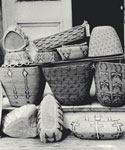 Coiled baskets, © CMC/MCC, J.A. Teit, 