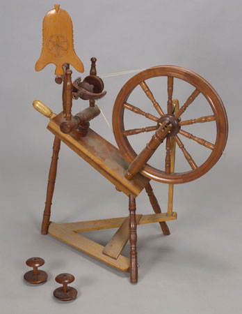 Spinning wheel, © CMC/MCC, 73-39 a-e