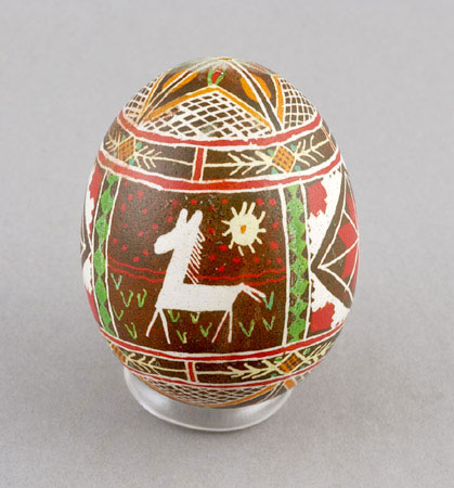 Ukrainian Easter Egg, © CMC/MCC, 75-1012