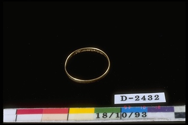 Wedding Ring, © CMC/MCC, D-2432