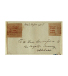  R. Prosser essay, square adhesive two pence labels