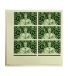 Block of six 1/3 Coronation stamps