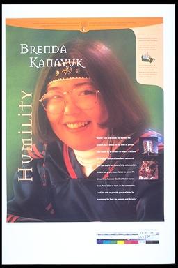 advertising poster by Skye, Arlene - Native Role Model Program