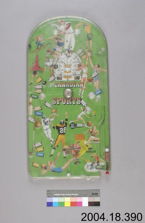 bagatelle game, All Canadian Sports by Marx Toys