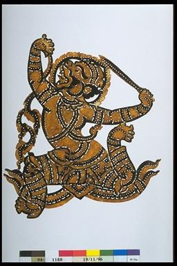 Shadow Figure, Hanuman (White Monkey King) | Canadian Museum of