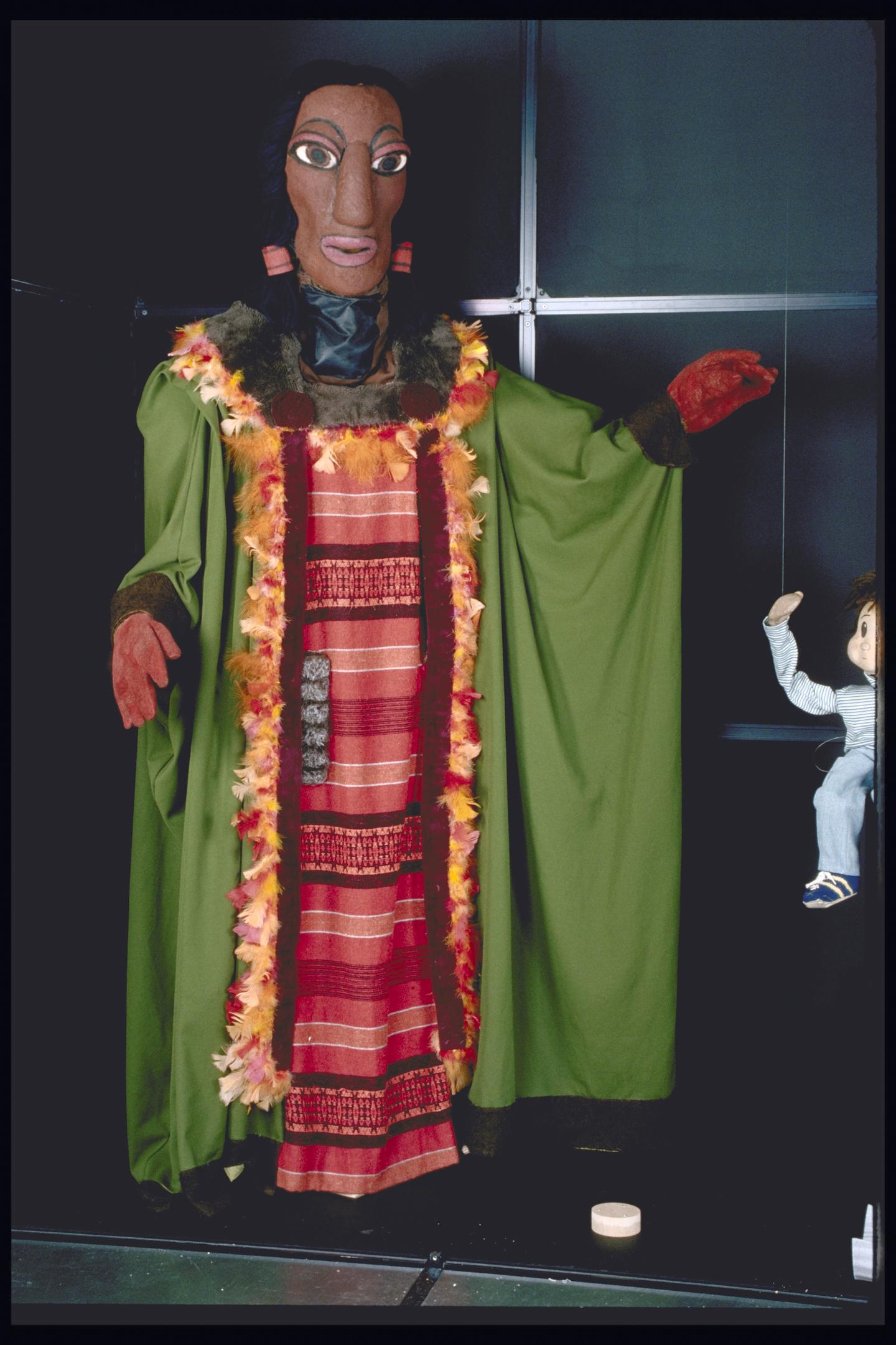 body puppet, Glooscap (The Trickster) by Miller, Tom