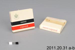 sweet caporal cigarette pack WW2 Canadian British Active Service Only Packet EMPTY 1909-11 T206 SWEET CAPORAL CIGARETTES