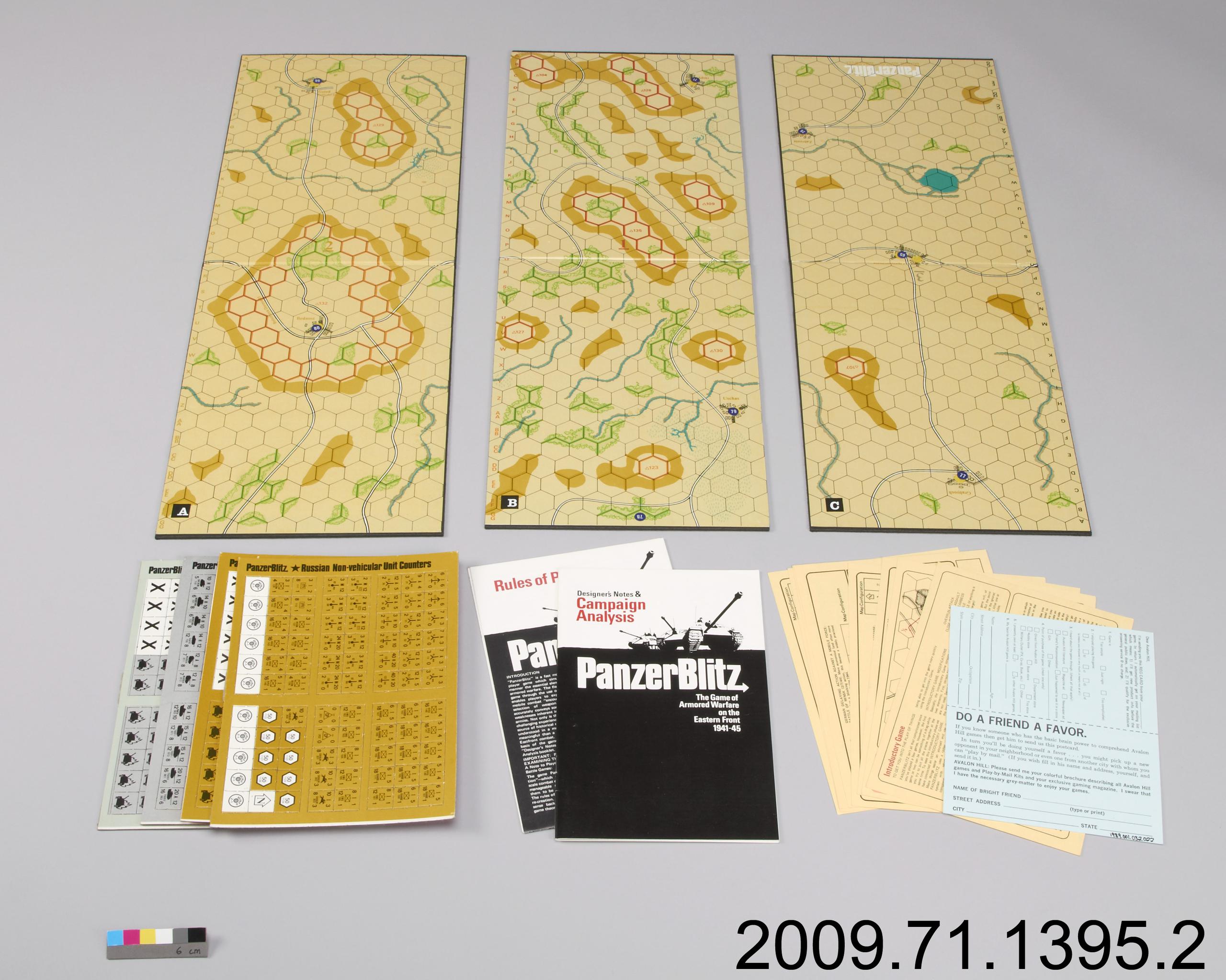 board game, Panzer Blitz | Canadian Museum of History