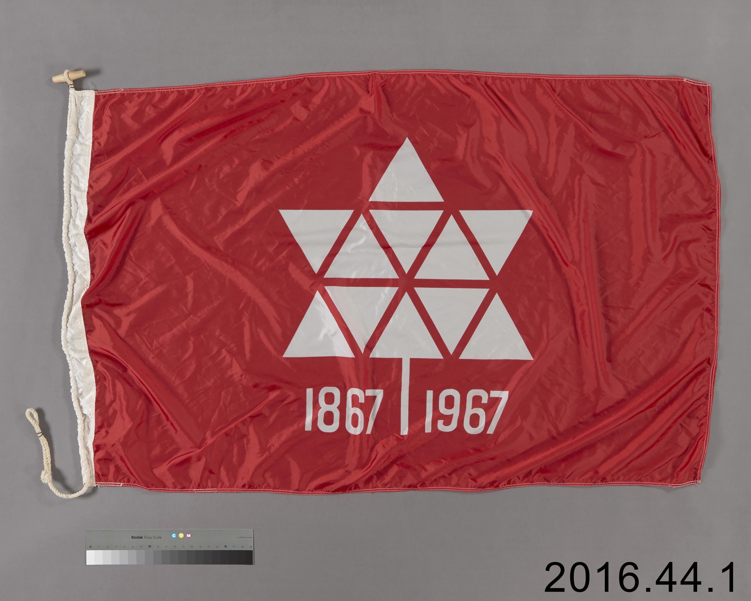 flag, Canadian Centennial Flag | Canadian Museum of History