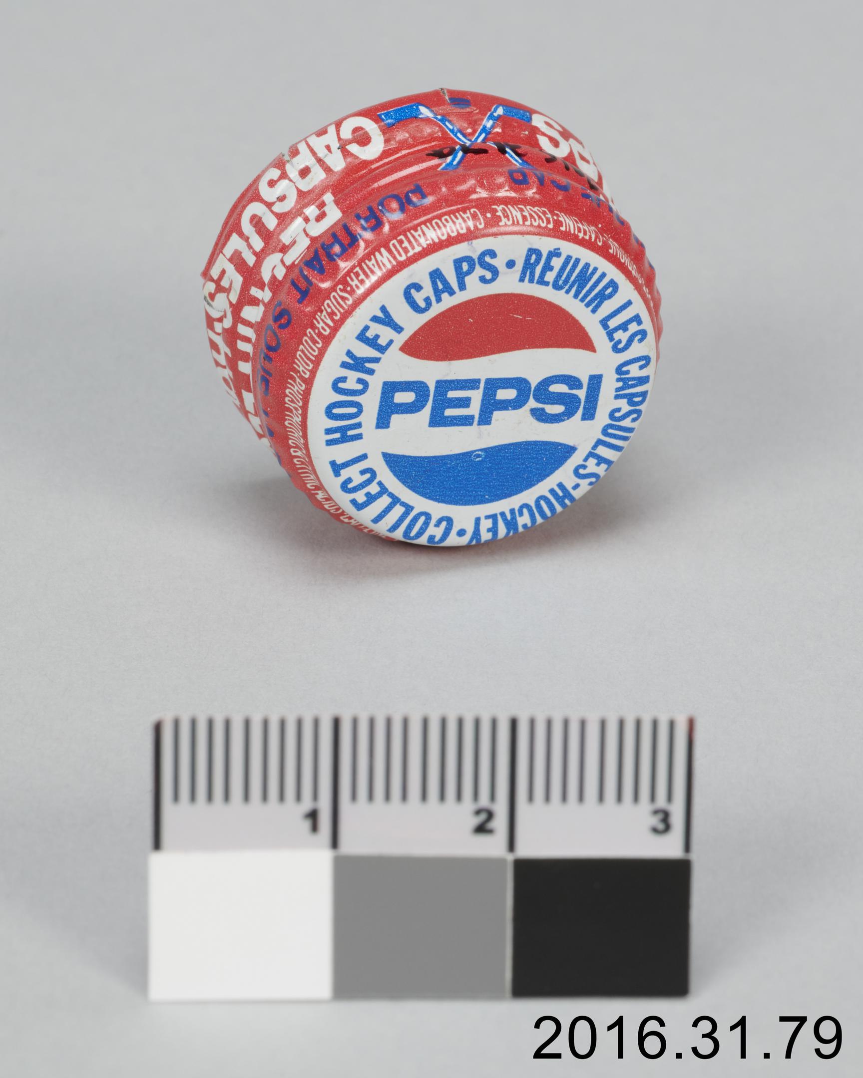 bottle cap by Pepsi-Cola Canada Limited
