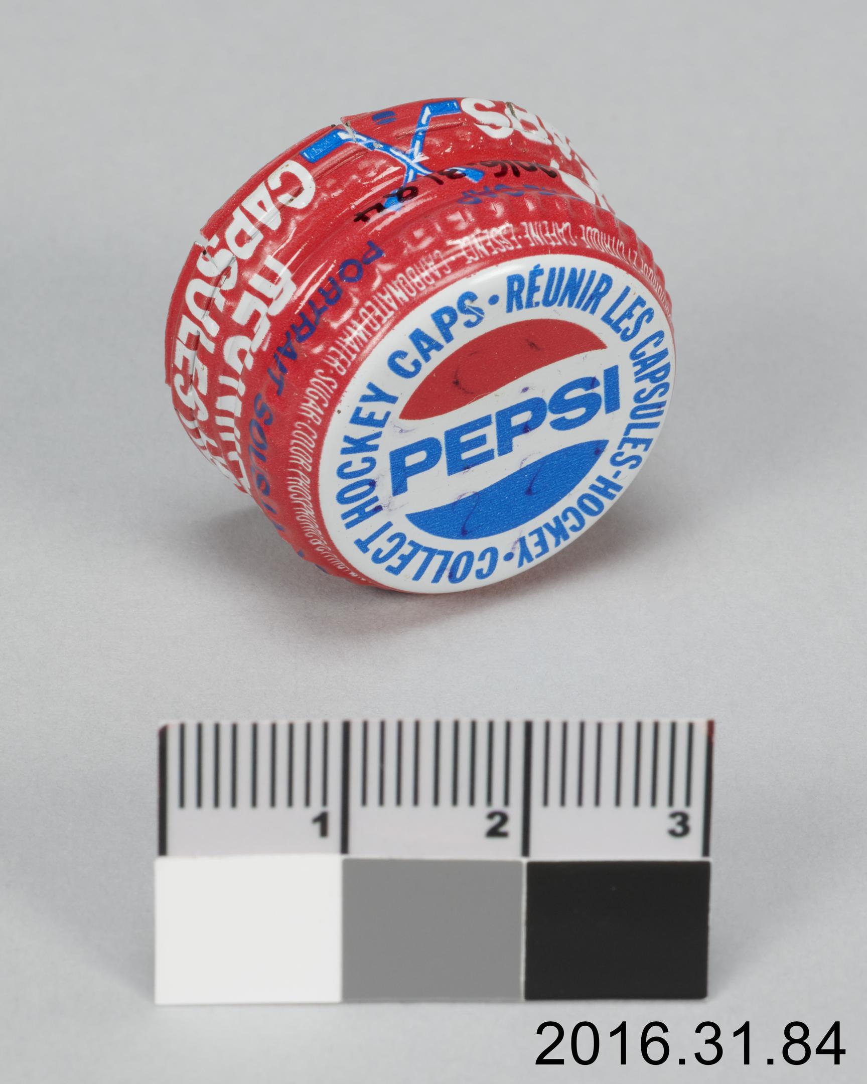 bottle cap by Pepsi-Cola Canada Limited