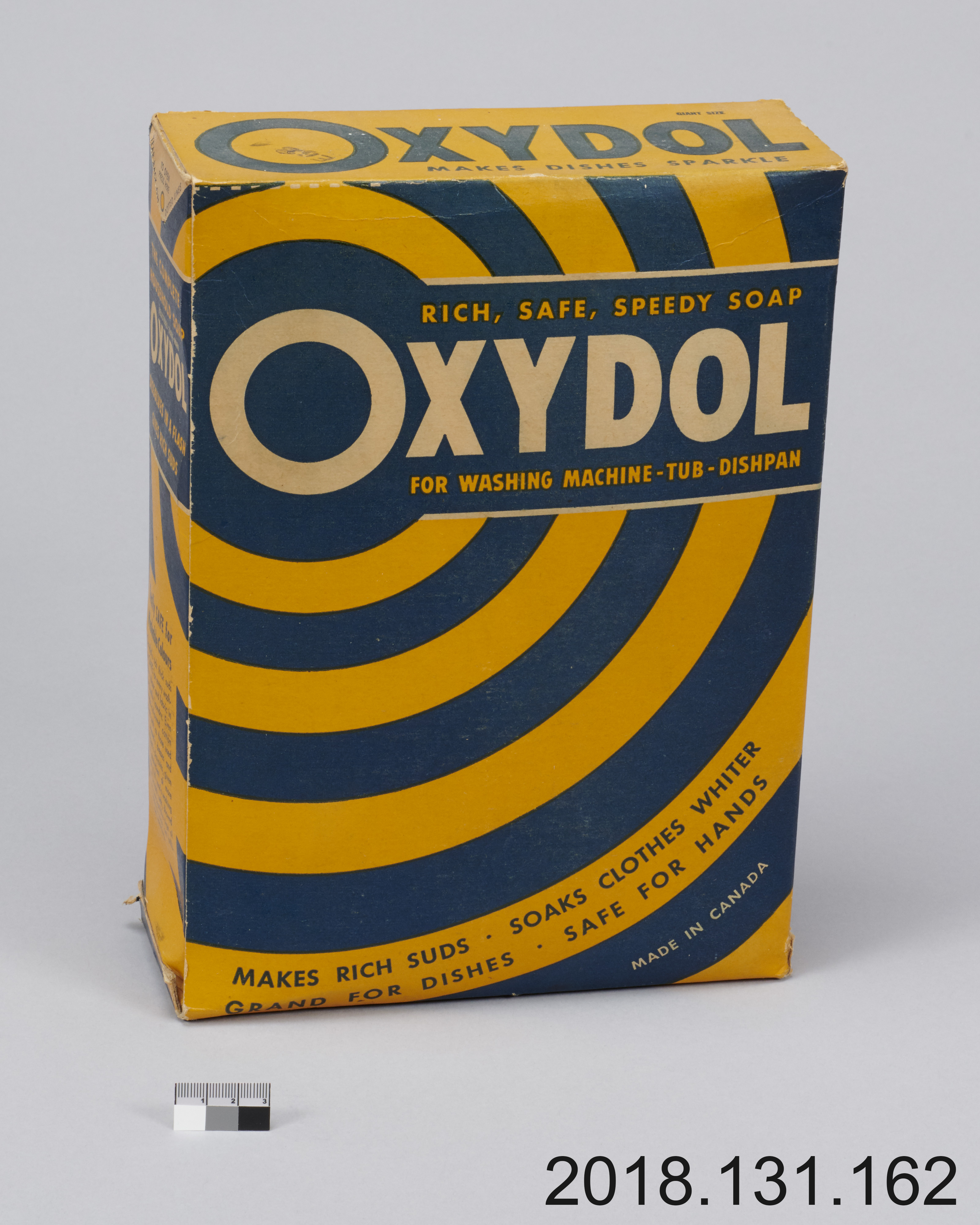 laundry soap box Canadian Museum of History