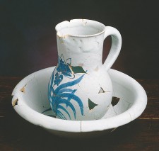 Basin and water jug